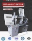 GOLD CNC/GB4230双立柱卧式金属带锯带锯床双立柱结构精准切割